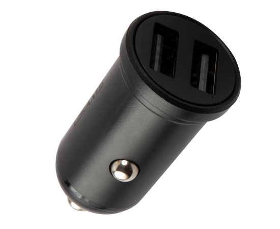  АЗУ USAMS 2USB (модель US-CC114 C20), 2.4А, черный (CC114TC01) 