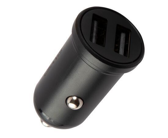  АЗУ USAMS 2USB (модель US-CC114 C20), 2.4А, черный (CC114TC01) 