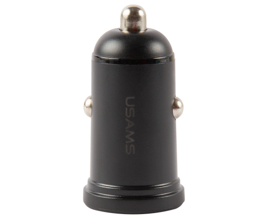  АЗУ USAMS 2USB (модель US-CC114 C20), 2.4А, черный (CC114TC01) 