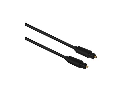  Оптический кабель Toslink 1,5 м OD 2.2., Черный 