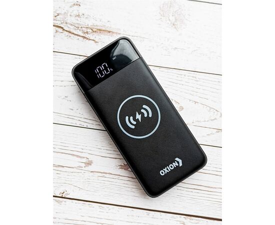  Power Bank 10000mAh с беспров. Заряд., Черный 