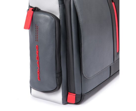  Сумка мужская Piquadro Urban CA1592UB00/GRN серый/черный натур.кожа 