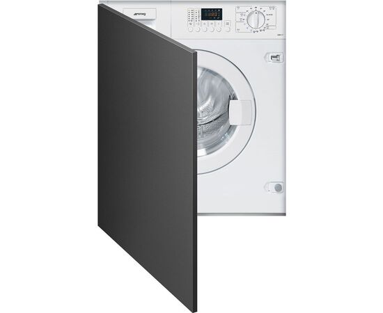  Встраиваемая стиральная машина с сушкой SMEG LSIA127 белый 