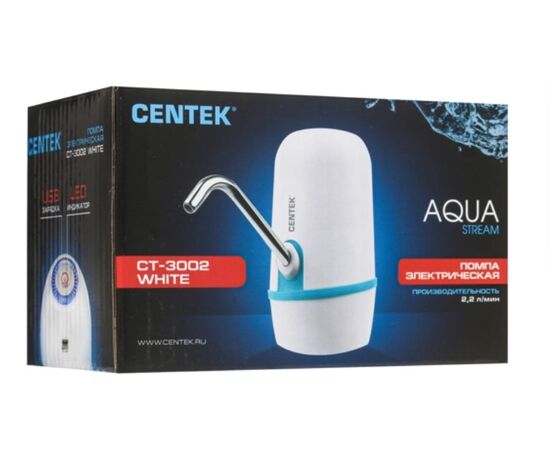  Помпа для воды CENTEK CT-3002 White 