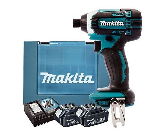  Шуруповёрт аккумуляторный ударный MAKITA DTD152RME (18В,165нм,1,3кг, 2акк.,Li-ion, 4Ah,) 