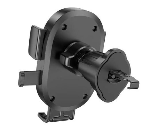  Автомобильный держатель HOCO H18 Mighty one-button (air outlet) (чёрный) 