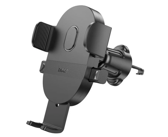  Автомобильный держатель HOCO H18 Mighty one-button (air outlet) (чёрный) 