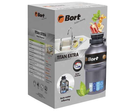 Измельчитель пищевых отходов Bort Titan Extra (91275783) 