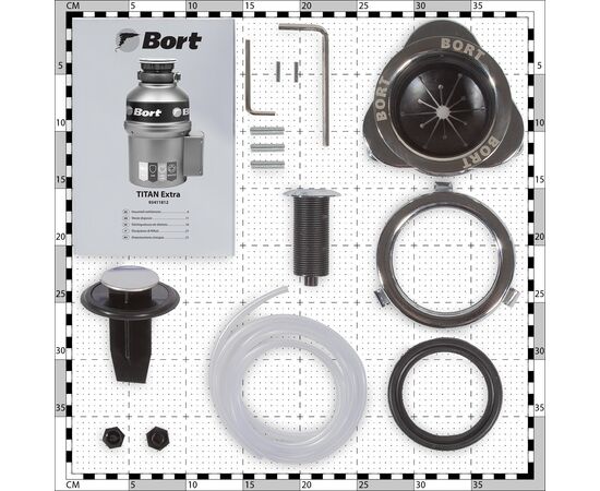  Измельчитель пищевых отходов Bort Titan Extra (91275783) 
