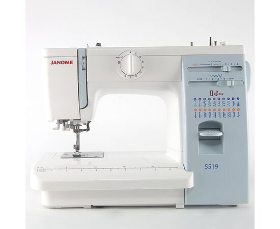  Швейная машина Janome 5519 (Janome5519), электромеханическое управление, вертикальный челнок, количество операций: 19 