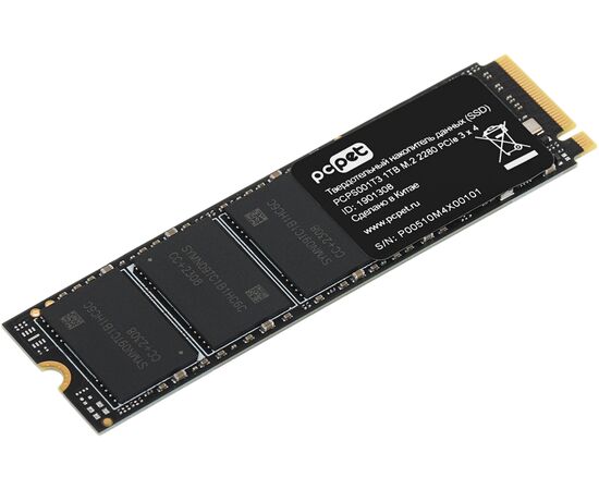  SSD PC Pet PCPS001T3 PCI-E 3.0 x4 1Tb M.2 2280 OEM 