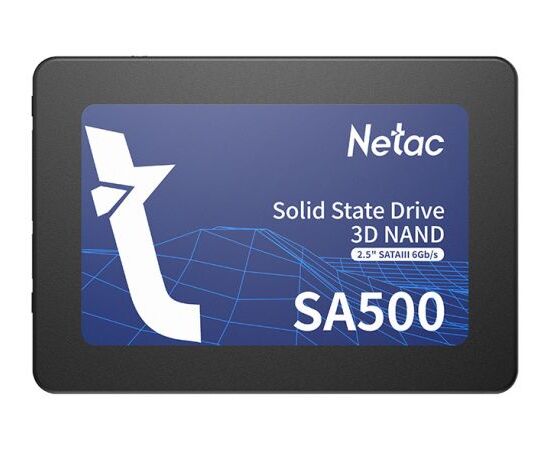  SSD Netac SA500 512Gb (NT01SA500-512-S3X) 2.5" SATA III RTL 