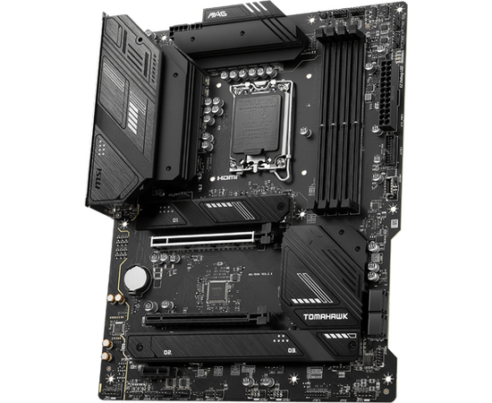  MB s1700 MSI MAG B760 Tomahawk WIFI, 4*DDR5, 2*PCIEx16, 1*PCIEx1, 3*M.2, 2*TypeC, 4*USB3.2Gen2, 2*USB3.2Gen1, 8*USB2.0, 4*SATA3.0, 2.5G, DP, HDMI, ATX 