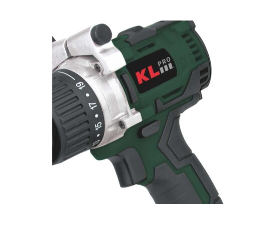  Профессиональный бесщеточный шуруповерт аккумуляторный KLPRO KLNM18B-20 18В, Li-ion-2шт, 2.0Ач, 60Нм, З/У,в кейсе 