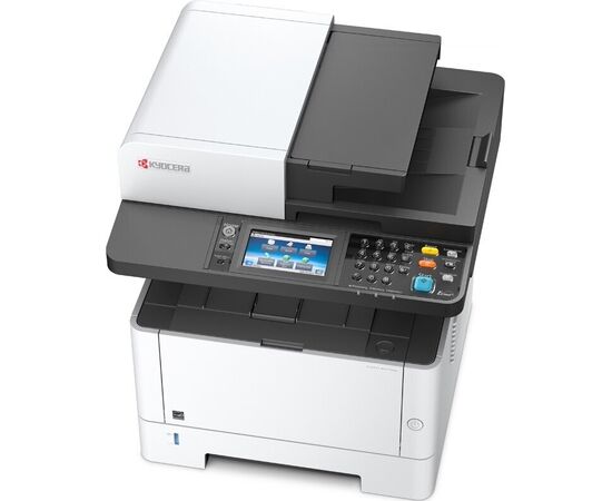  МФУ Kyocera Ecosys M2735dw лазерный принтер/сканер/копир/факс, A4, 35 стр/мин, 1200x1200 dpi, 512 Мб, ADF, дуплекс, подача: 350 лист., вывод: 150 лист., Post Script, Ethernet, USB, Wi-Fi, картридер, цв. ЖК-дисплей (замена M2530dn) 