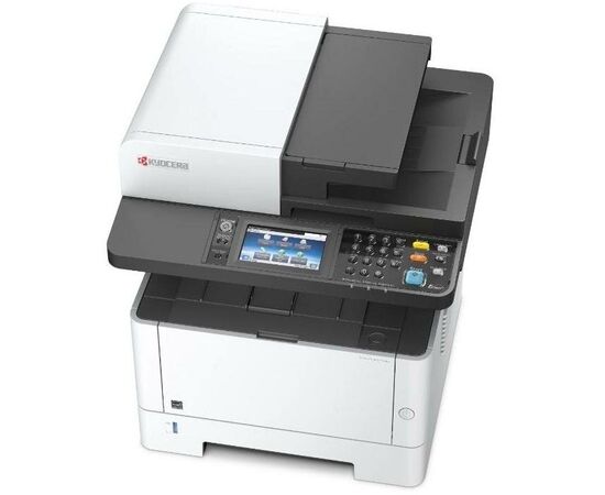  МФУ Kyocera Ecosys M2735dw лазерный принтер/сканер/копир/факс, A4, 35 стр/мин, 1200x1200 dpi, 512 Мб, ADF, дуплекс, подача: 350 лист., вывод: 150 лист., Post Script, Ethernet, USB, Wi-Fi, картридер, цв. ЖК-дисплей (замена M2530dn) 