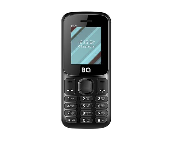 Мобильный телефон BQ 1848 Step+ Black (без СЗУ в комплекте) 