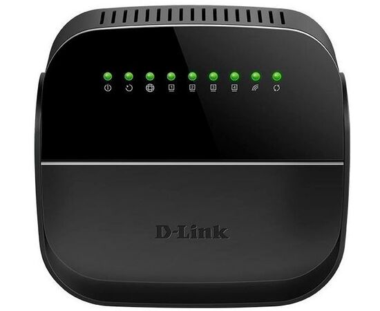  Роутер D-Link DSL-2640U/R1A N150 черный 