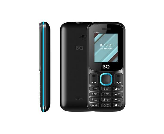  Мобильный телефон BQ 1848 Step+ Black+Blue 