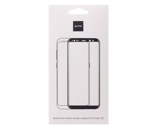  Защитное стекло Full Screen Activ Clean Line 3D для "Samsung SM-A715 Galaxy A71" (black)(116207) 