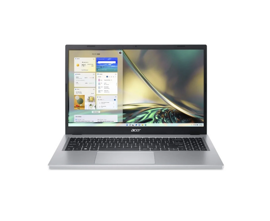  Ноутбук 15.6" IPS FHD ACER Aspire A315-24P-R1RD silver (AMD Ryzen 5 7520U/8Gb/256Gb SSD/VGA int/noOS) (NX.KDEEM.008) 