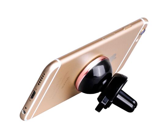  Автомобильный держатель HOCO CA3 Outlet, магнитный, на воздуховод, черный+серый 