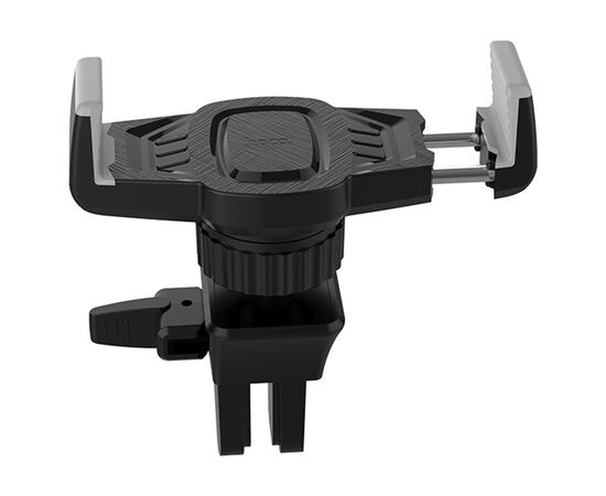  Автомобильный держатель HOCO CA38 Platinum, зажимной, на воздуховод, черный+серый 