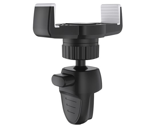  Автомобильный держатель HOCO CA38 Platinum, зажимной, на воздуховод, черный+серый 