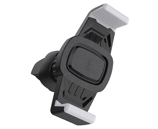  Автомобильный держатель HOCO CA38 Platinum, зажимной, на воздуховод, черный+серый 