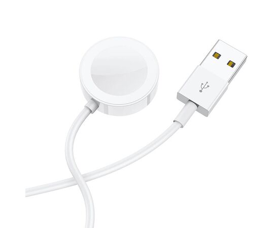  Зарядное устройство BOROFONE BQ13 для Apple Watch с Кабелем USB, 1A, 5W/7.5W/10W, белый 
