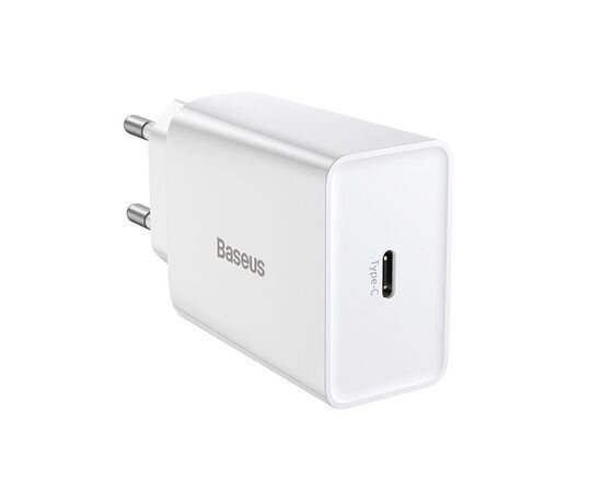  СЗУ Baseus Speed Mini Quick Charger 1C 20W EU White 