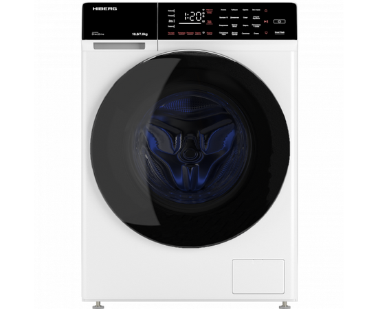  Стиральная машина HIBERG i-DDQ9-10714 W c сушкой 
