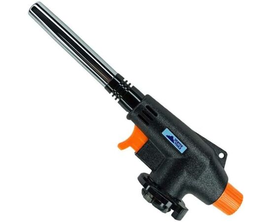  Горелка газовая Vertextools 0834 с пьезорозжигом карандашное пламя 