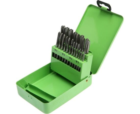 Набор метчиков ТУНДРА , М3 - М12, 21 шт. 2705965 