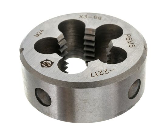  Плашка Туламаш ТМ137185 М24x3 Р6М5 6g 