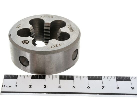  Плашка Туламаш ТМ137185 М24x3 Р6М5 6g 