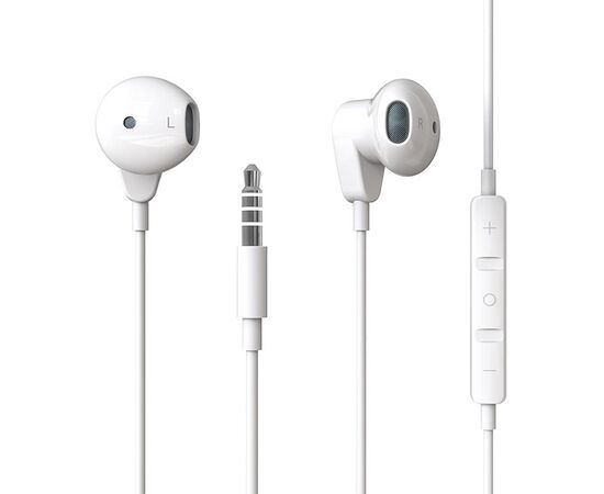  Проводные наушники  ME518-T, Jack 3.5mm, белый 
