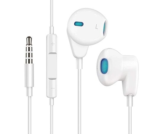  Проводные наушники  ME518-T, Jack 3.5mm, белый 