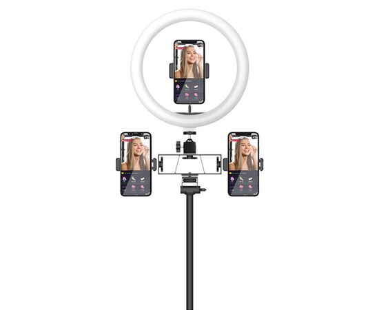  Кольцо-лампа для селфи JMARY FM-536A, USB, черный 