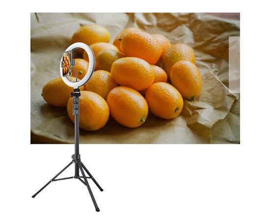  Кольцо-лампа для селфи JMARY FM-536A, USB, черный 