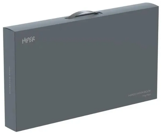  Ноутбук HIPER Workbook (U26-15FII3100R8S2WPG) 15.6" IPS FHD/Core i3 1000NG4/8Gb/256Gb SSD/VGA int/W11Pro/black 