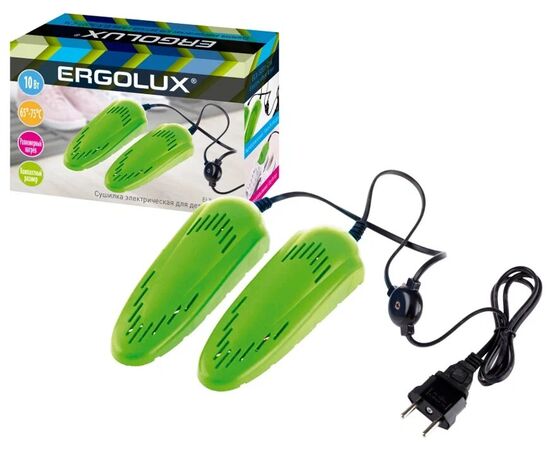  Сушилка для обуви Ergolux ELX-SD01-C16 салат 