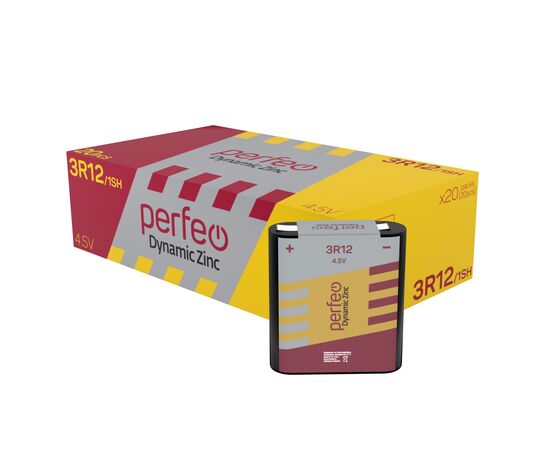  Батарейка Perfeo 3R12/1SH Dynamic Zinc 