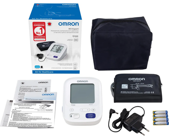  Тонометр Omron M3 Expert (HEM-7154-ALRU) 