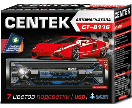  Автомагнитола Centek СТ-8116 
