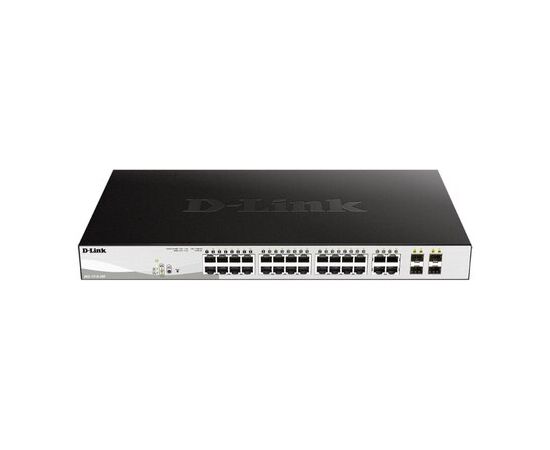  Коммутатор D-Link DGS-1210-28P/F5A 24x1000Base-T, 4хCombo 1000Base-T/SFP 