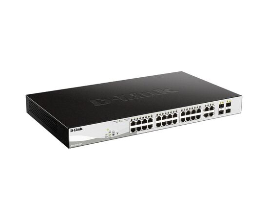  Коммутатор D-Link DGS-1210-28P/F5A 24x1000Base-T, 4хCombo 1000Base-T/SFP 