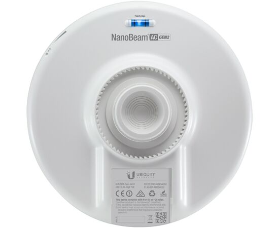  Wi-fi точка доступа Ubiquiti NanoBeam NBE-5AC-Gen2 