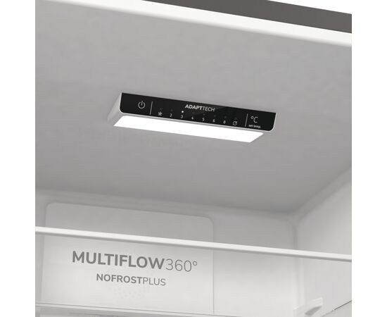  Холодильник Gorenje NRK6201PS4 серебристый металлик 