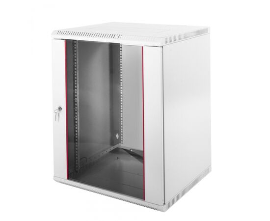  Шкаф телекоммуникационный настенный разборный 12U (600х350) дверь стекло, (ШРН-Э-12.350) 